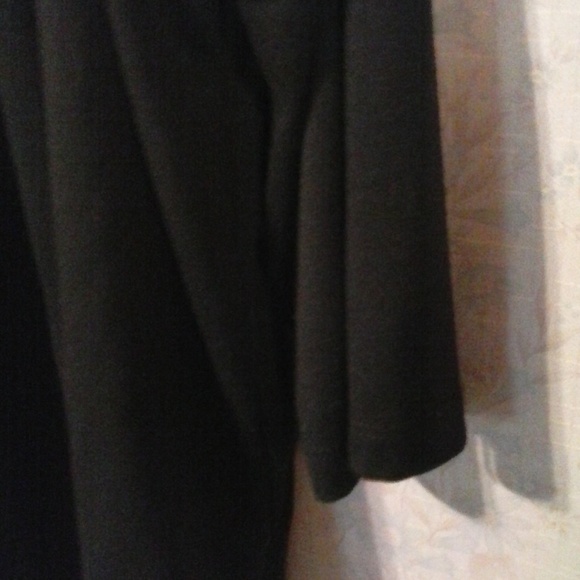 SAG HARBOR WOMEN'S BLACK 2-N-1 SILVER BEAD BLOUSE - Picture 5 of 6